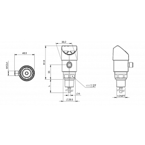 Датчик температуры Balluff BFT 6100-JC003-D00A0C-S4