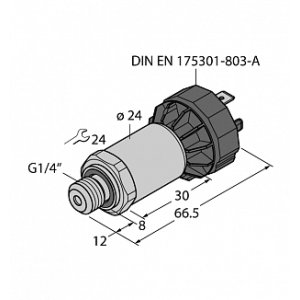 Датчик давления TURCK PT60R-2004-U1-DA91