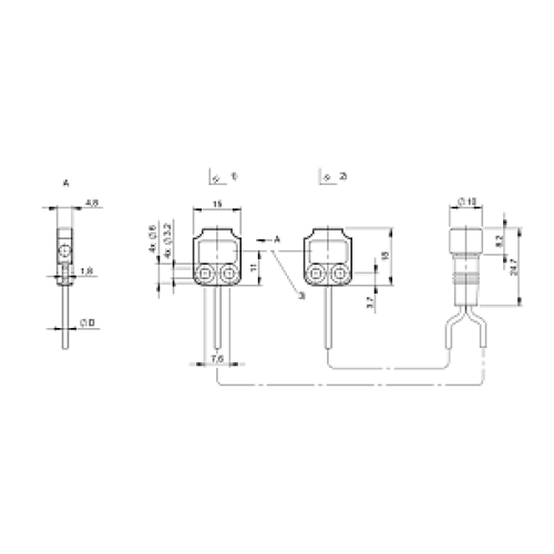 Оптоволоконный кабель Balluff BOH TK-R027-004-01-S49F