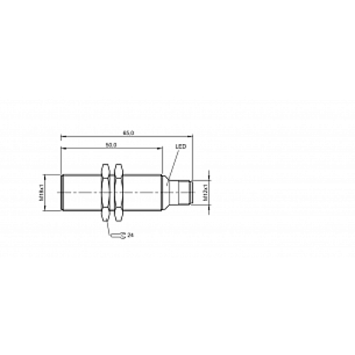 Индуктивный датчик Balluff BES M18MI-NOC50B-S04K