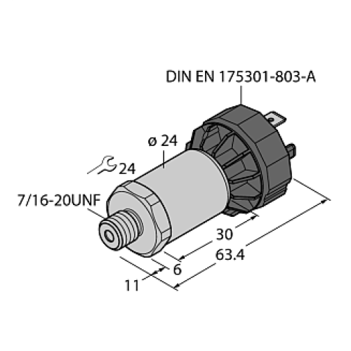 Датчик давления TURCK PT3000PSIG-2005-U1-DA91