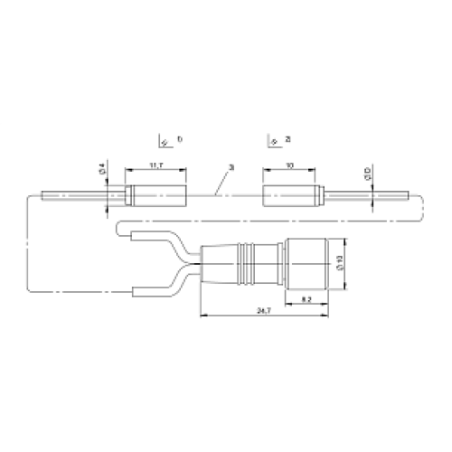 Оптоволоконный кабель Balluff BOH TIR-G04-003-02