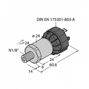 Датчик давления TURCK PT300PSIG-1014-U1-DA91/X