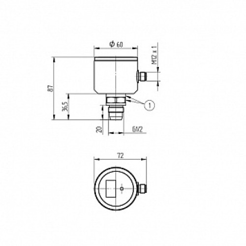 Датчик давления Wenglor FFXP053