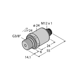 Датчик давления TURCK PT40R-1045-I2-H1141