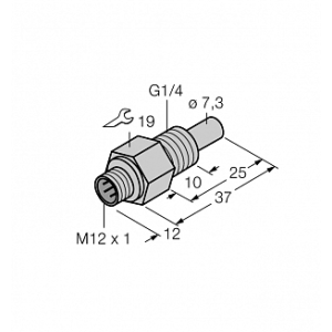 Датчик потока TURCK FCS-G1/4A4-NAEX0-H1141