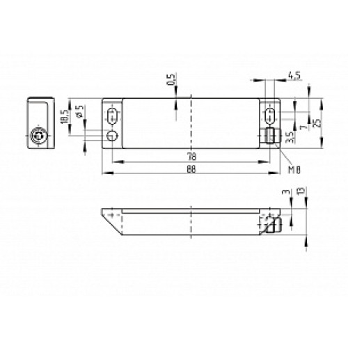 Магнитный датчик безопасности Schmersal BNS33-12ZG-ST