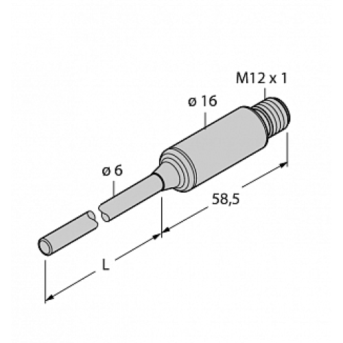 Датчик температуры TURCK TTMS-206A-CF-LIUPN-H1140-L150