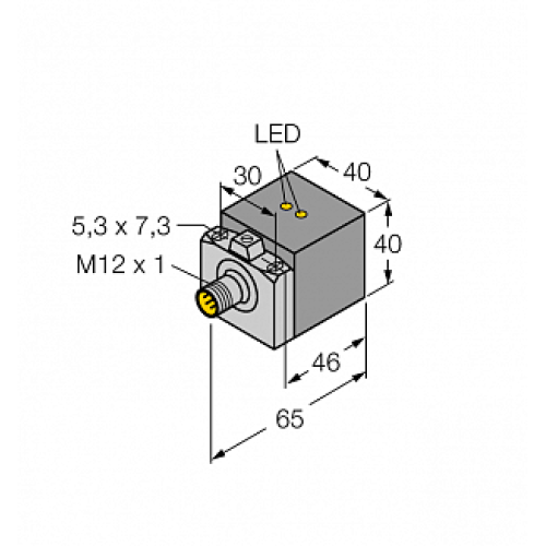 Индуктивный датчик TURCK BI20U-CA40-AP6X2-H1141