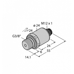 Датчик давления TURCK PT16R-1045-I2-H1141