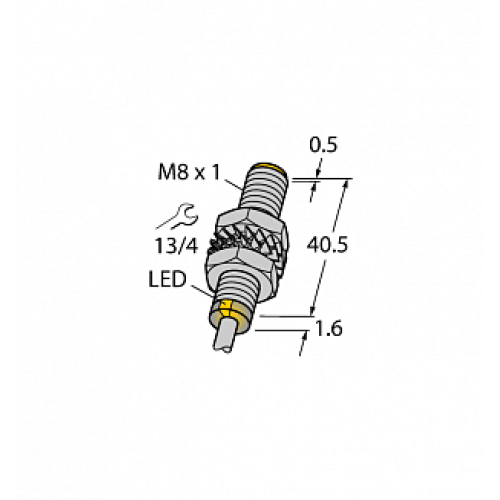 Индуктивный датчик TURCK BI3-M08E-VP6X 7M