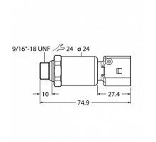 Датчик давления TURCK PT600R-2121-I2-KO28A2