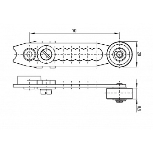 Kонцевой выключатель безопасности Schmersal Z4V7H336-11Z-M20-2138