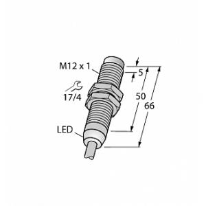 Индуктивный датчик TURCK NI4-M12-AP6X/S120