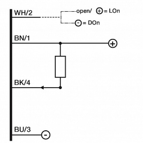 Люминесцентный датчик Micro Detectors LDLU/0N-0C