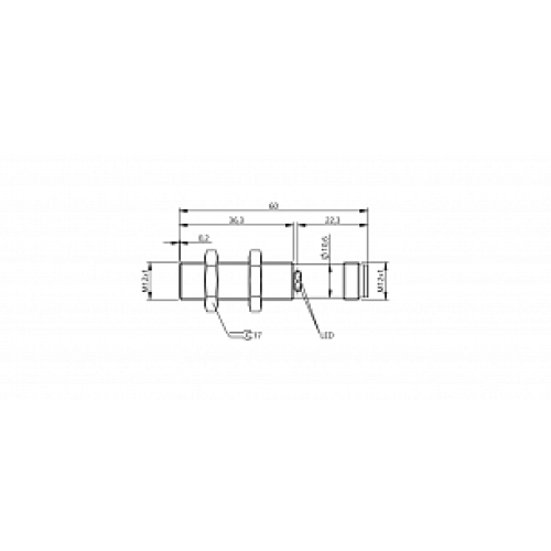 Емкостной датчик Balluff BCS M12K4D2-PIM50C-S04G