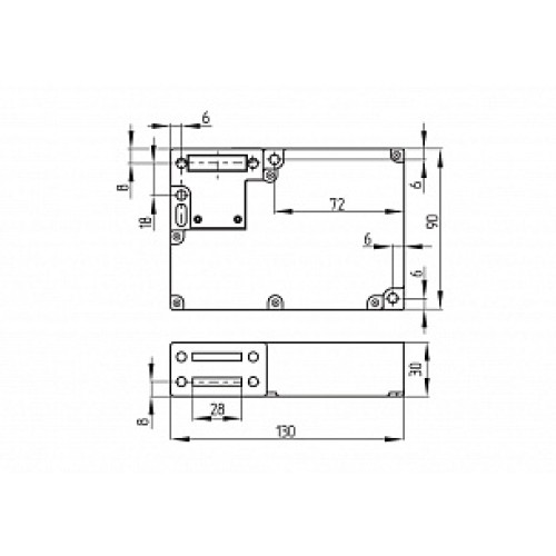 Дверной выключатель безопасности Schmersal AZM161SK-12/03RK-M16-24V