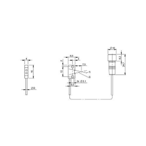 Оптоволоконный кабель Balluff BOH FK-Z001V-001-TF-01