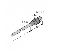 Датчик температуры TURCK TP-206.35A-CF-H1141-L500