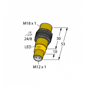 Индуктивный датчик TURCK NI8-S18-AP6X-H1141