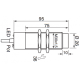 Емкостной датчик уровня EGE-Elektronik KGF 030 GOP