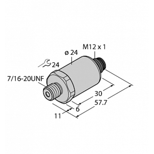 Датчик давления TURCK PT200PSIG-2005-U1-H1141