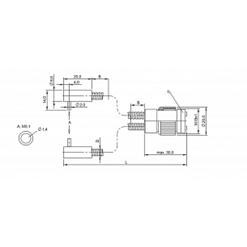 Оптоволоконный кабель Balluff BFO 18A-LFF-MZG-10-1,5