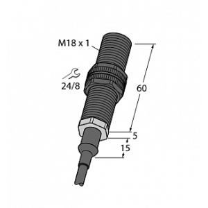 Индуктивный датчик TURCK NI8-P18-AP6/S139-S1261