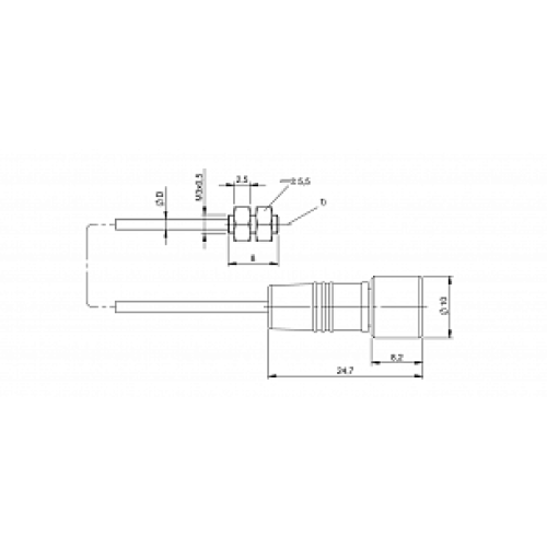 Оптоволоконный кабель Balluff BOH DI-M03-001-02-S49F