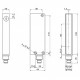 Световая завеса Micro Detectors BX80B/5P-0H3E