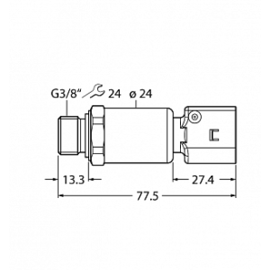 Датчик давления TURCK PT600R-2145-I2-KO28A2