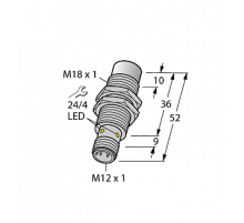 Индуктивный датчик TURCK NI15U-MT18-AP6X-H1141