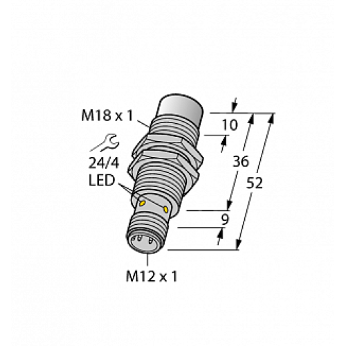 Индуктивный датчик TURCK NI15U-MT18-AP6X-H1141