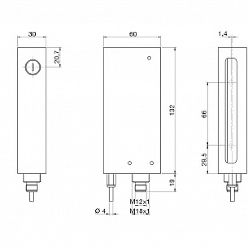 Световая завеса Micro Detectors BX80S/10-1HDA74