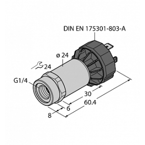 Датчик давления TURCK PT2.5R-2001-U1-DA91