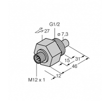 Датчик потока TURCK FCS-G1/2A4-NAEX-H1141