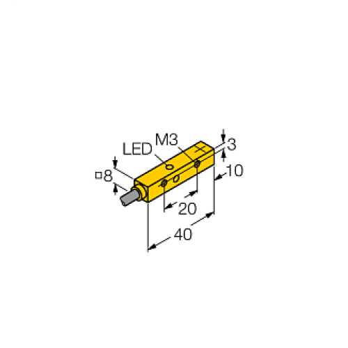 Индуктивный датчик TURCK NI4U-Q8SE-AN6X