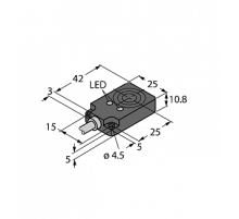 Индуктивный датчик TURCK BI8U-Q10-AP6X2