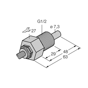 Датчик потока TURCK FCS-GL1/2A4-NAEX/D100