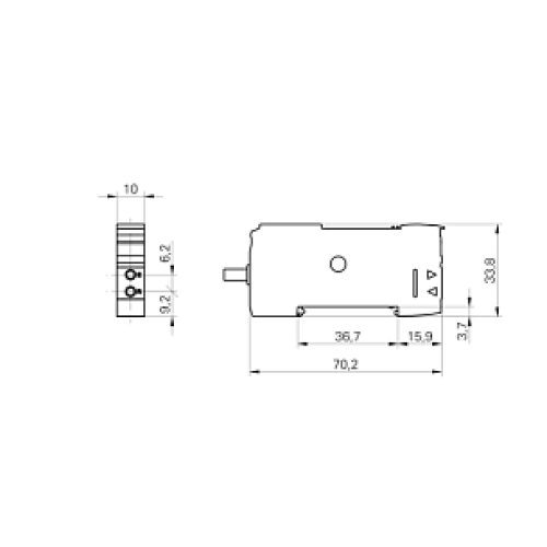 Усилитель для оптоволоконных датчиков Baumer FVDK 10N66YM