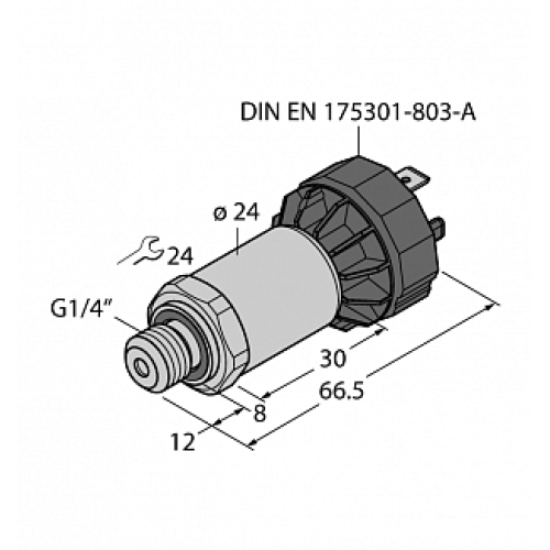 Датчик давления TURCK PT1000R-2004-I2-DA91