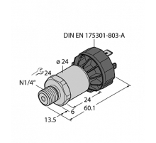 Датчик давления TURCK PT15V-1003-I2-DA91