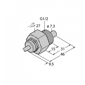 Датчик потока TURCK FCS-G1/2HC22-NA