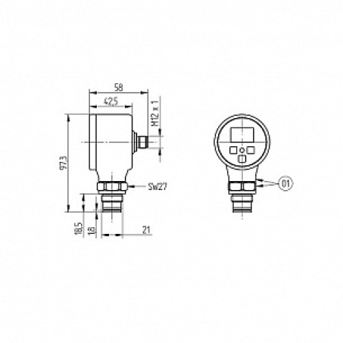 Датчик давления Wenglor FFMP219