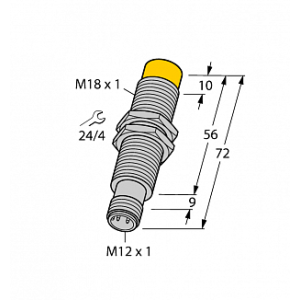 Индуктивный датчик TURCK NI8-M18E-LIU-H1141