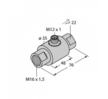Датчик потока TURCK FCI-D09A4-NAEX-H1141/M16
