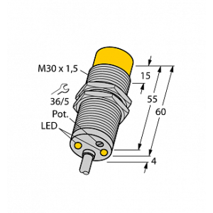  Индуктивный датчик TURCK DNI20U-M30-AP4X2