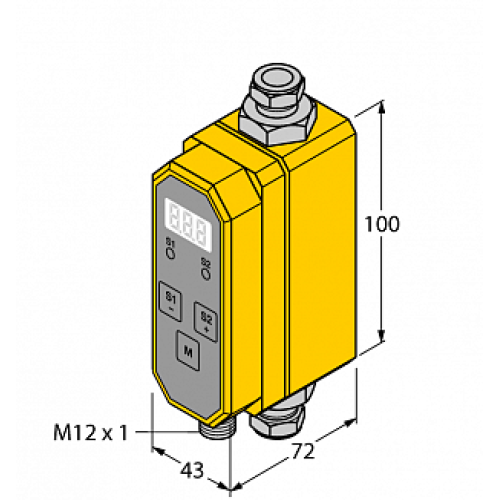 Расходомер TURCK FTCI-3/8D10A4P-LI-UP8X-H1141