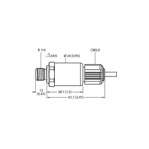 Датчик давления TURCK PT10R-2004-I2-CM2.0/O