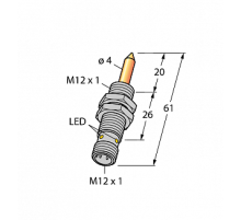 Магнитный датчик TURCK NIMFE-EM12/4.0L61-UN6X-H1141/S1182